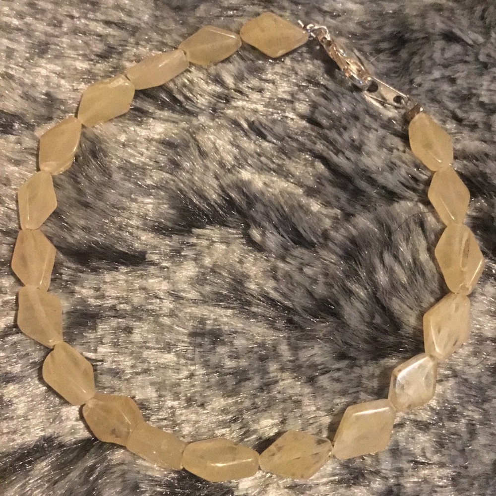 Natural golden Quartz gemstone bracelet